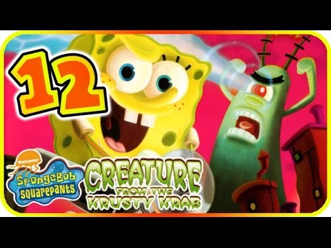 SpongeBob SquarePants: Creature from the Krusty Krab Walkthrough Part 12 (PS2, GCN, Wii) Level 8
