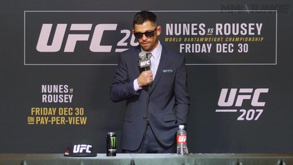 Dominick Cruz vows to return to title following UFC 207 loss