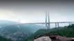 Le pont le plus haut du monde ouvert à la circulation en Chine
