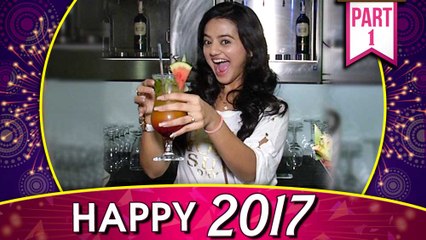 Helly Shah aka Swara Makes Mocktails | NEW YEAR CELEBRATION | Part 1