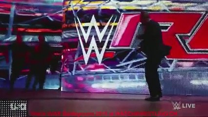 Undertaker And Brock lesnar Engage WIth Real Fight Raw 20July 2015