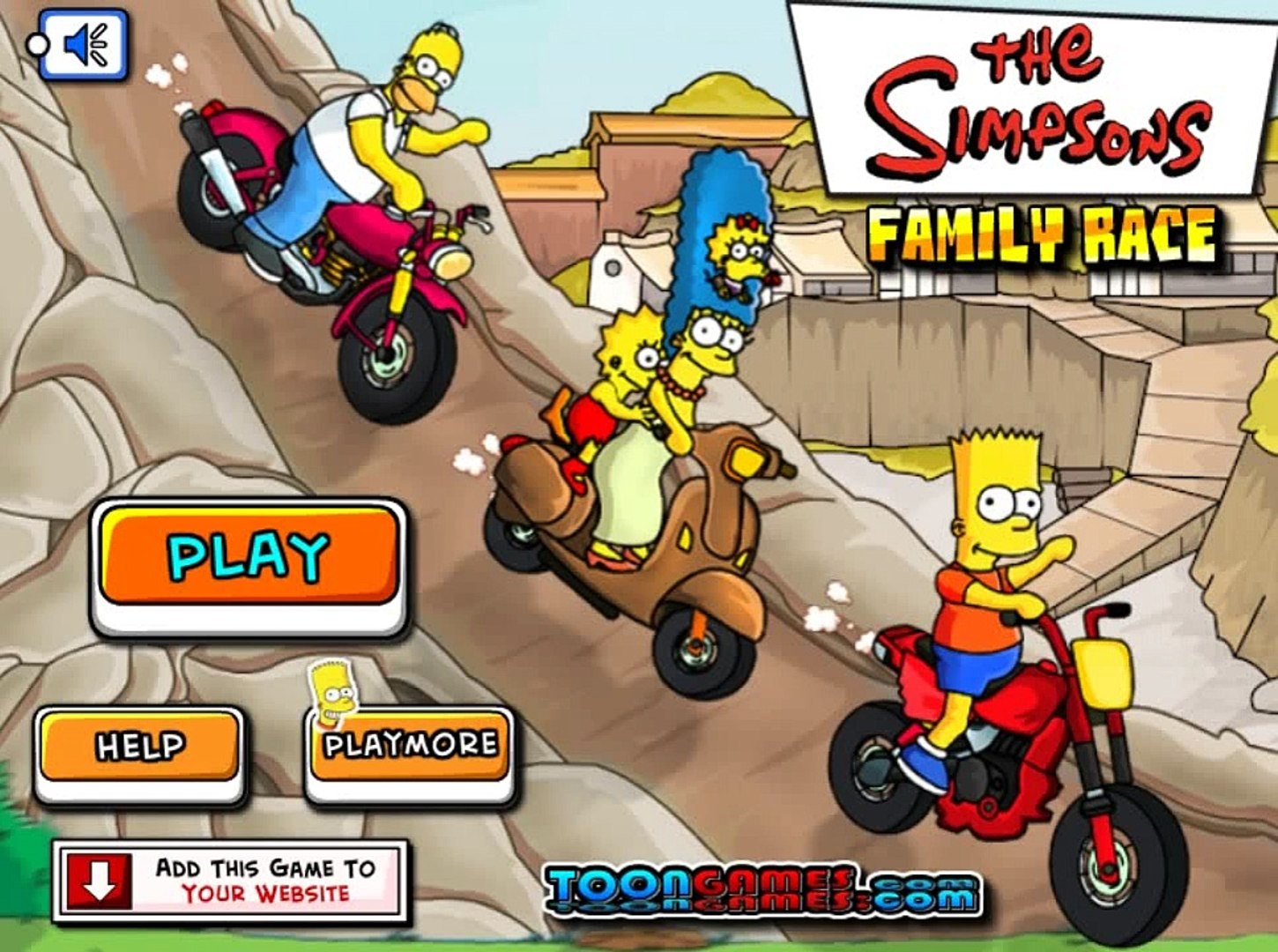 Simpsons Family Race - Games for Kids