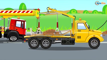 The Excavator Goes Back In Time - Compilation 2 hours - Animations For Kids