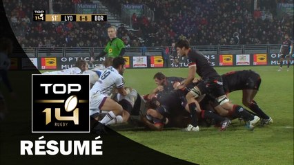 TOP 14 - Résumé Lyon-Bordeaux-Bègles: 19-16 - J15 - Saison 2016/2017