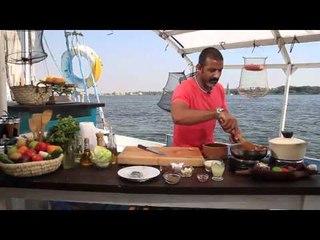 طاجن كاليمار بالصوص الأحمر - أرز بسمتى على الطريقة الاسبانية | شبكة وصنارة حلقة كاملة