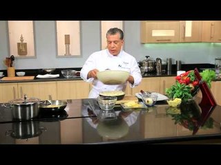 مكرونة جبال الألب - موس التفاح - سلطة الخيار بالشبت #عالم_لذيذ_جدا #هشام_البنا #cbcsofra