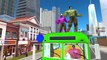 Colors Spiderman Hulk Frozen Family Singing Wheels On The Bus Go Round And Round Nursery Rhymes