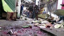27 قتيلا على الاقل في اعتداء مزدوج باحد اسواق بغداد