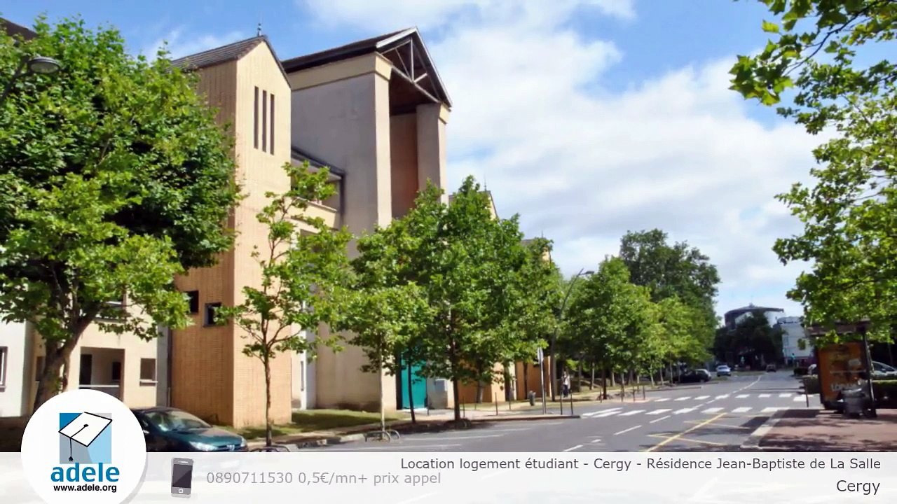 Location logement étudiant - Cergy - Résidence Jean-Baptiste de La Salle