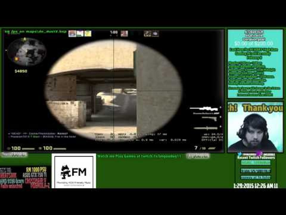 CSGO 3 hour stream Best Kill feed 2 of 3