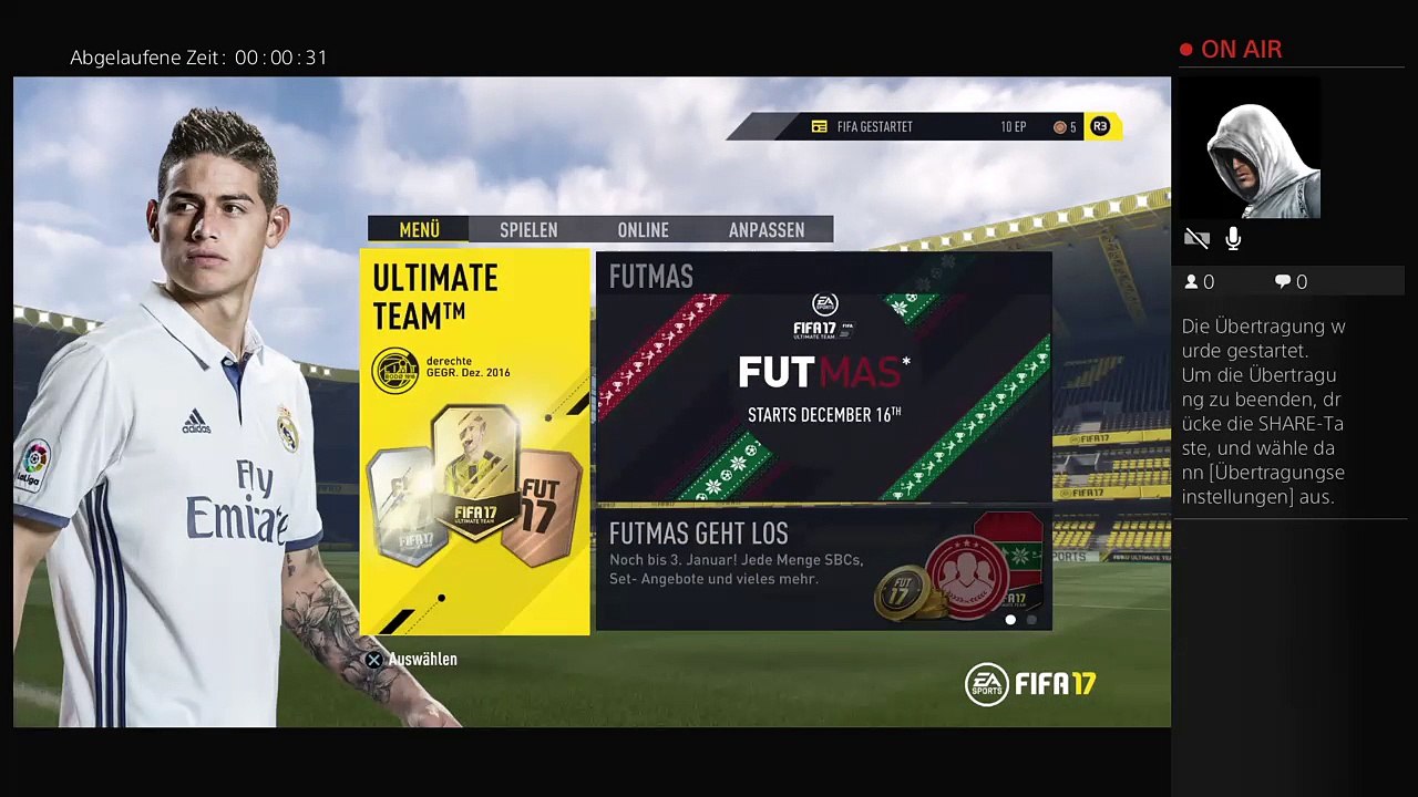 Livestream fifa 17 koop Saison !:) (10)