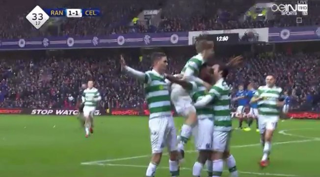 Moussa Dembele Amazing Goal - Rangers FC 1-1 Celtic Football Club - (31/12/2016)