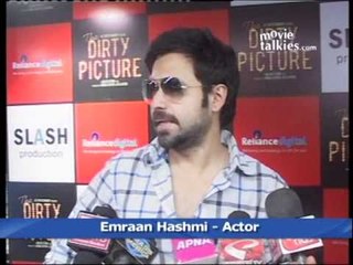 Emraan Hashmi speaks about Vidya's role in 'The Dirty Picture'