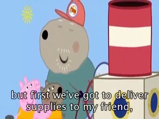 Peppa Pig Grampy Rabbit's Lighthouse with subtitles