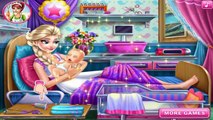 Disney Elsa Frozen Games / Birth Care Princess Elsa / Best Baby Frozen Games Compilation