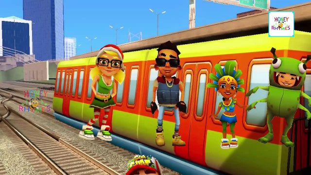 Subway Surfers Cheats Finger Family Rhymes | Finger Family Songs | Cartoon Animation Children Songs