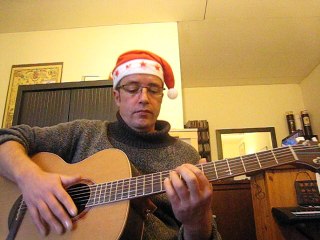 Douce Nuit Silent Night on Guitar