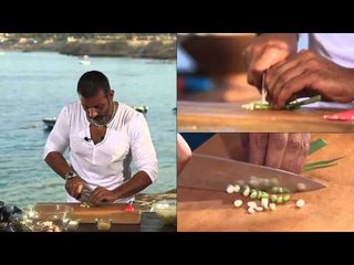 سى فود فرنزى - بطاطس مهروسة بالجمبرى الصغير | شبكة وصنارة حلقة كاملة