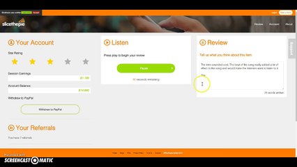 Make Money Listening To Music! 30$ A DAY!