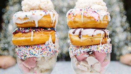 These Donut-Topped Sundaes Will Ensure Your New Year’s Eve Doesn’t Suck