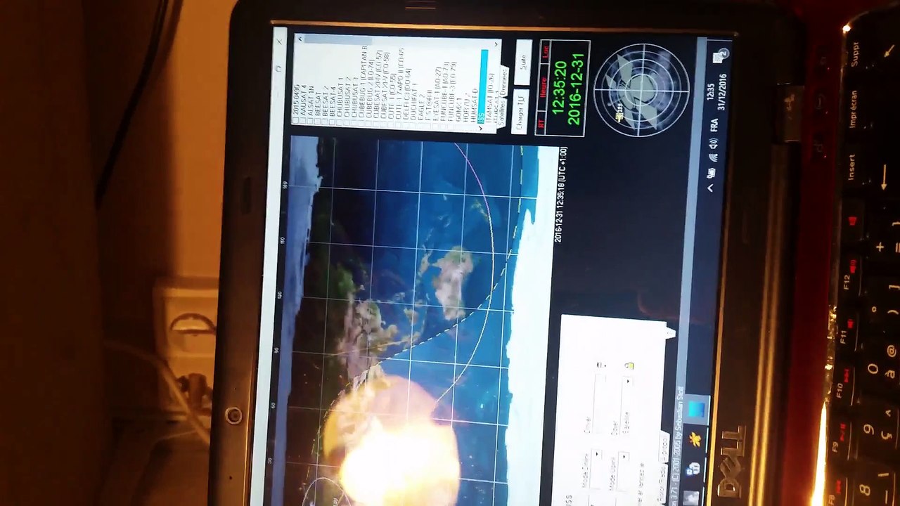 ARISS 31 déc, contact avec l’ école Saint-Amand-les-Eaux