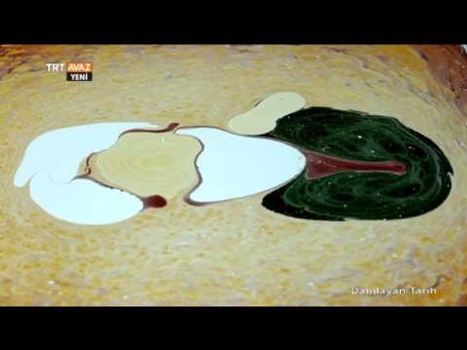 Şeyh Edebali'nin Ebru Sanatıyla Sureti - TRT Avaz