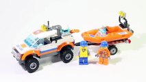 Lego City 60012 4x4 & Diving Boat - Lego Speed Build