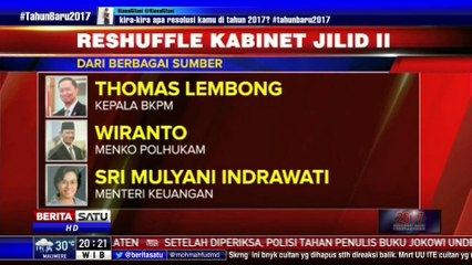 Kaleidoskop 2016: Reshuffle Menteri Jokowi
