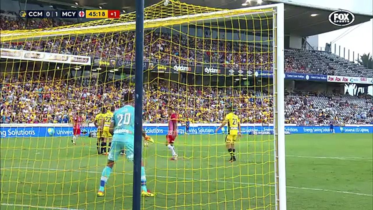 Central Coast Mariners 2:2 Melbourne City (Australian A-League. 31 December 2016)