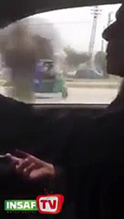 Imran Khan Driving Without Protocol