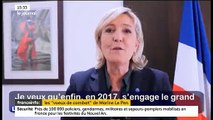 Front National: Marine Le Pen présente ses voeux pour 2017 et... emprunte 6 millions d'euros à son père !