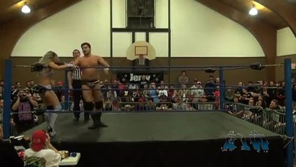 Candice LeRae VS. Ethan Page - Absolute Intense Wrestling [Intergender Wrestling]