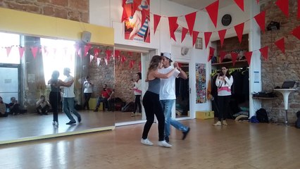 Stage Samba de Gafieira Evelin Malvares et Adriano Robinho