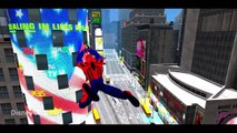 SPIDERMAN : Amazing Spider man Lightning McQueen ! Disney Cars for Kids Nursery Rhymes Songs