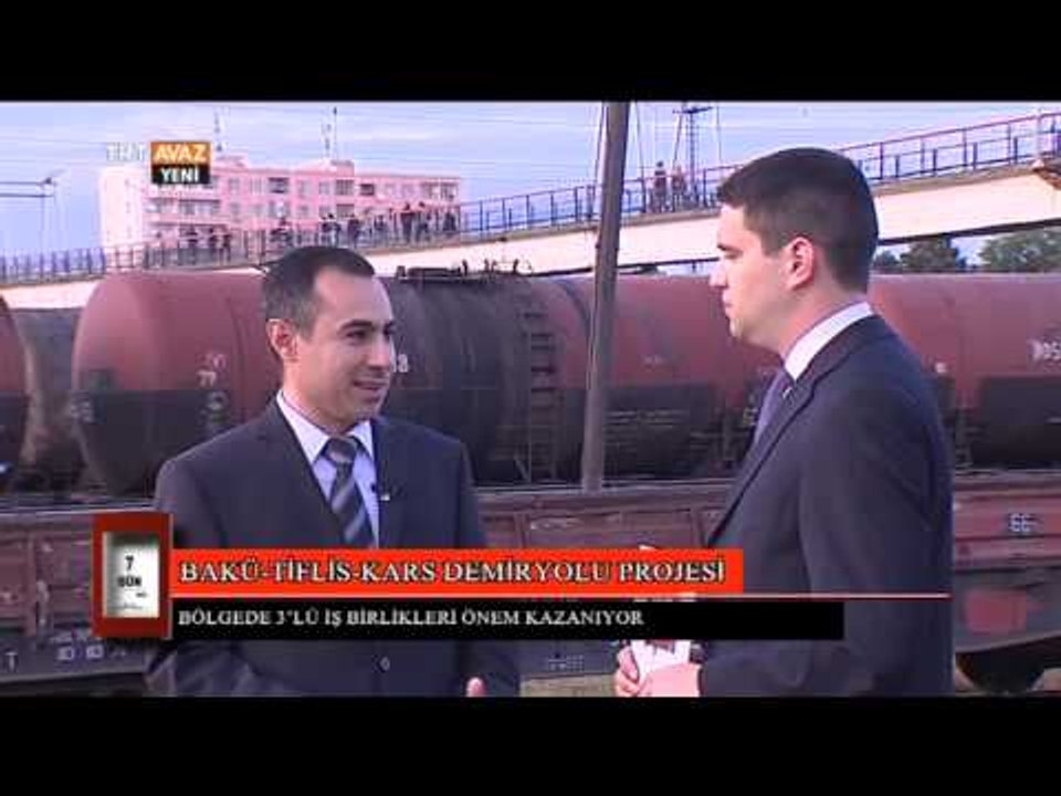 7. Gün - Bakü - Tiflis - Kars Demiryolu Projesi - TRT Avaz