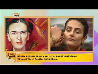 Artistik Makyaj ile Frida Kahlo Tiplemesi - Yeni Gün - TRT Avaz