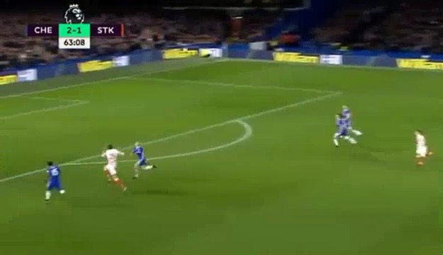 Peter Crouch Goal - Chelsea 3-2 Stoke City - 31.12.2016