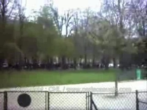 Affrontement hooligans psg lyon casual paris