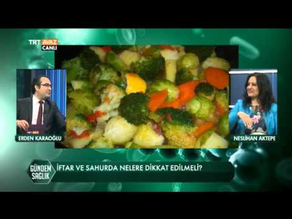 Ramazan Ayında Nasıl Beslenmeli? - Gündem Sağlık - TRT Avaz