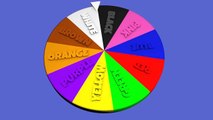 3D Color Wheel Of Fortune! Learn Colors with Color Chart, Teach Colours, Baby Children Kids Learning