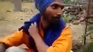 Whatsapp Video  Nihag Singh   Too Funny Video