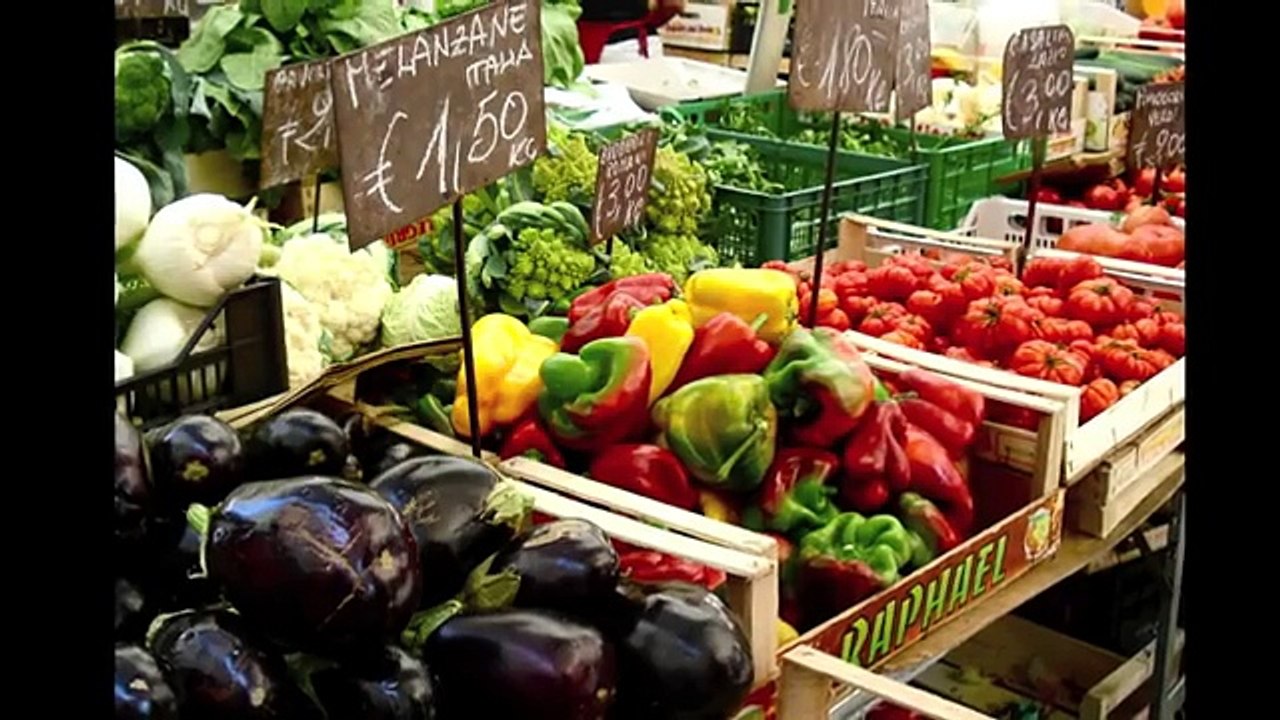 Campo de' Fiori Market, Rome _ Le marché du Campo de' Fiori, Rome