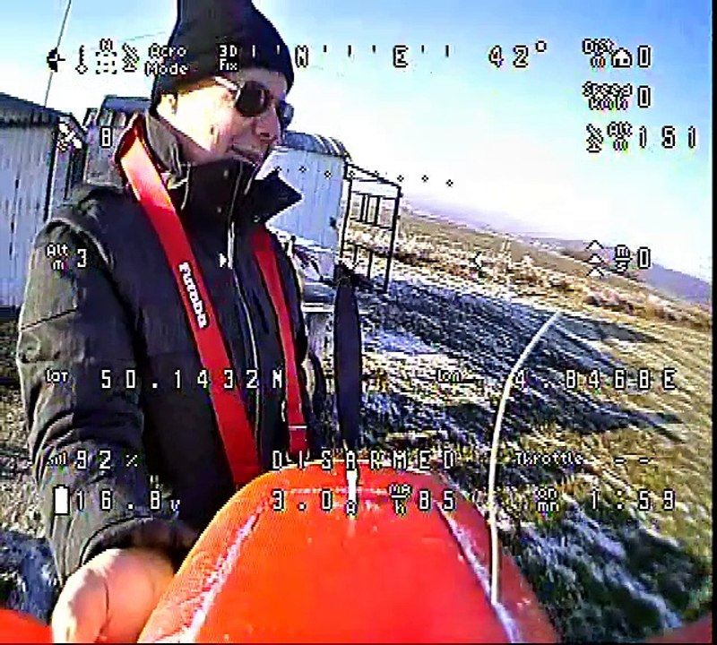 Extra 300 en fpv en mode hivers par Eric