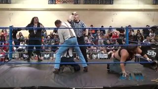 Bunkhouse Buck Whips Marion Fontaine With A Belt - Absolute Intense Wrestling