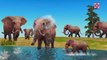 Amazing Animal Fight Videos | Elephant Vs Crocodile Animal Attacks | Animal Cartoons for Children