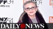 Carrie Fisher’s Autopsy Reveals Cause Of Death Is ‘Not Obvious’