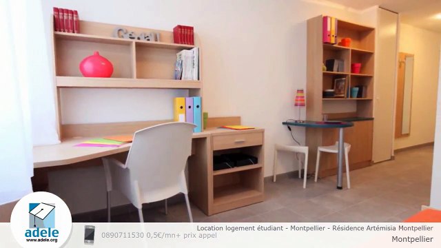 Location logement étudiant - Montpellier - Résidence Artémisia Montpellier