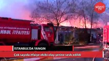 İstanbul’da yangın: Çok sayıda itfaiye ekibi olay yerinde