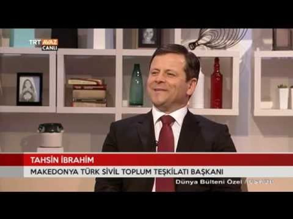 Makedonya Türk Sivil Toplum Teşkilatı - Tahsin İbrahim Anlatıyor - Dünya Bülteni - TRT Avaz