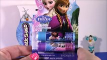 FROZEN Shimmering Snow KINETIC SAND! Mold Olaf out of Squishy SQUEEZABLE Sand! Lip Balm